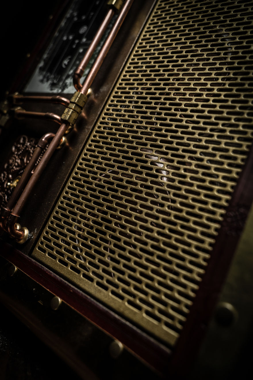 Finished My New Steampunk Computer