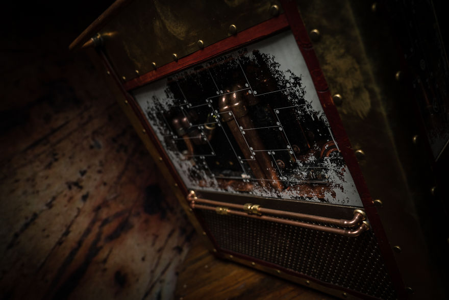 Finished My New Steampunk Computer