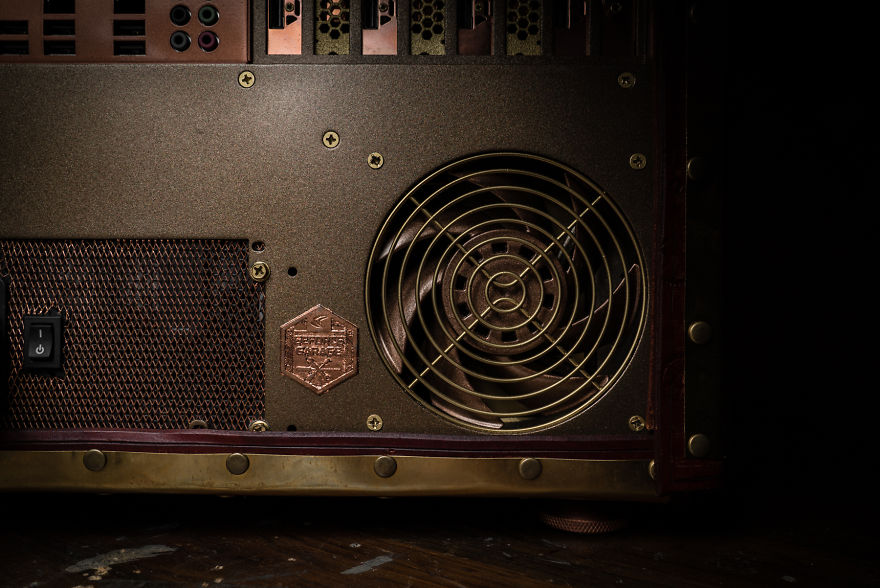 Finished My New Steampunk Computer