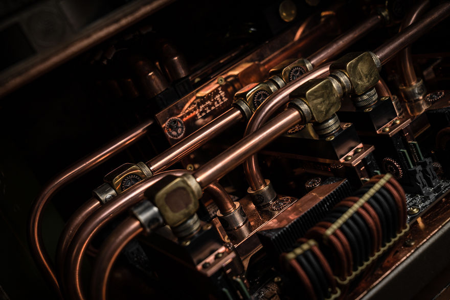 Finished My New Steampunk Computer