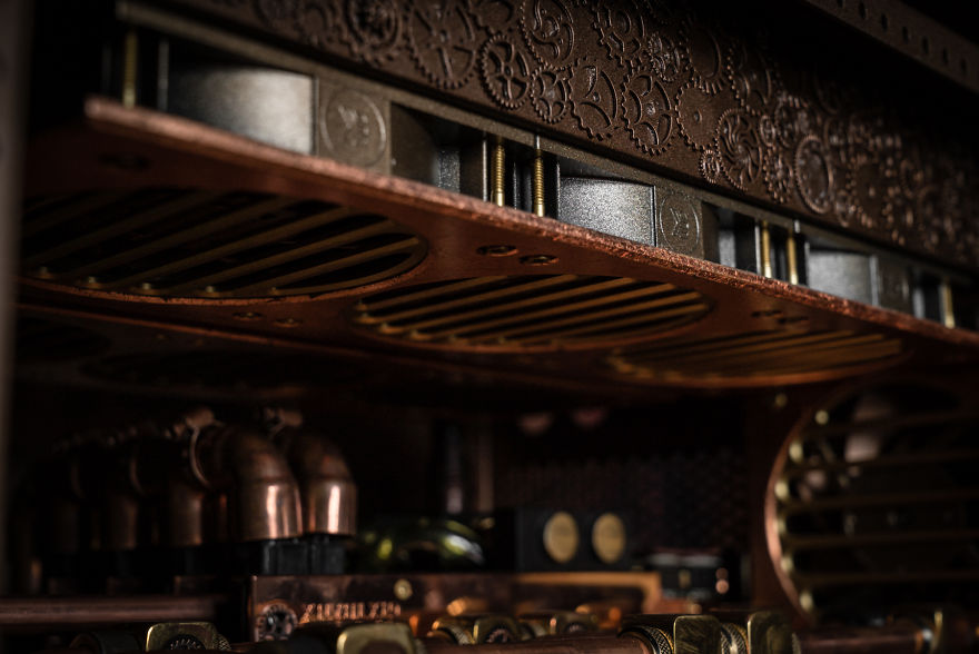 Finished My New Steampunk Computer