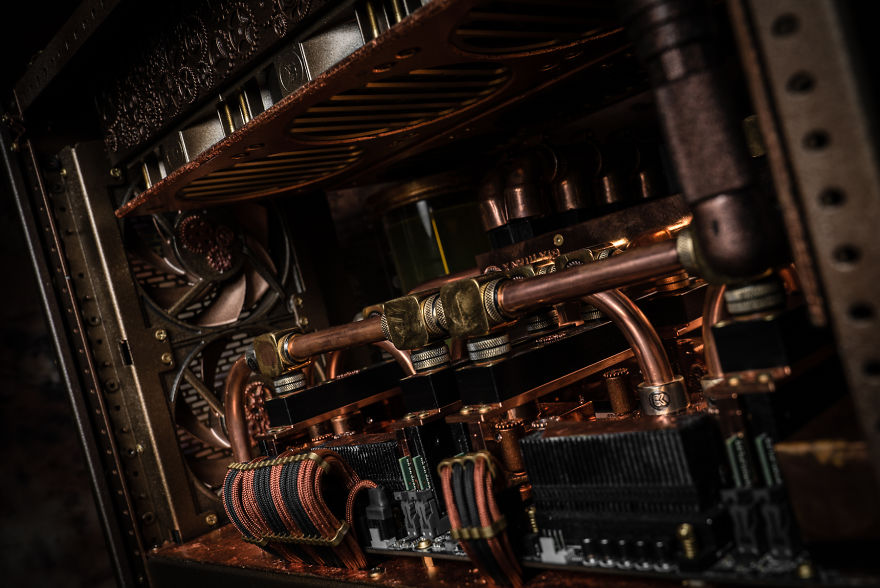 Finished My New Steampunk Computer Finished My New Steampunk Computer