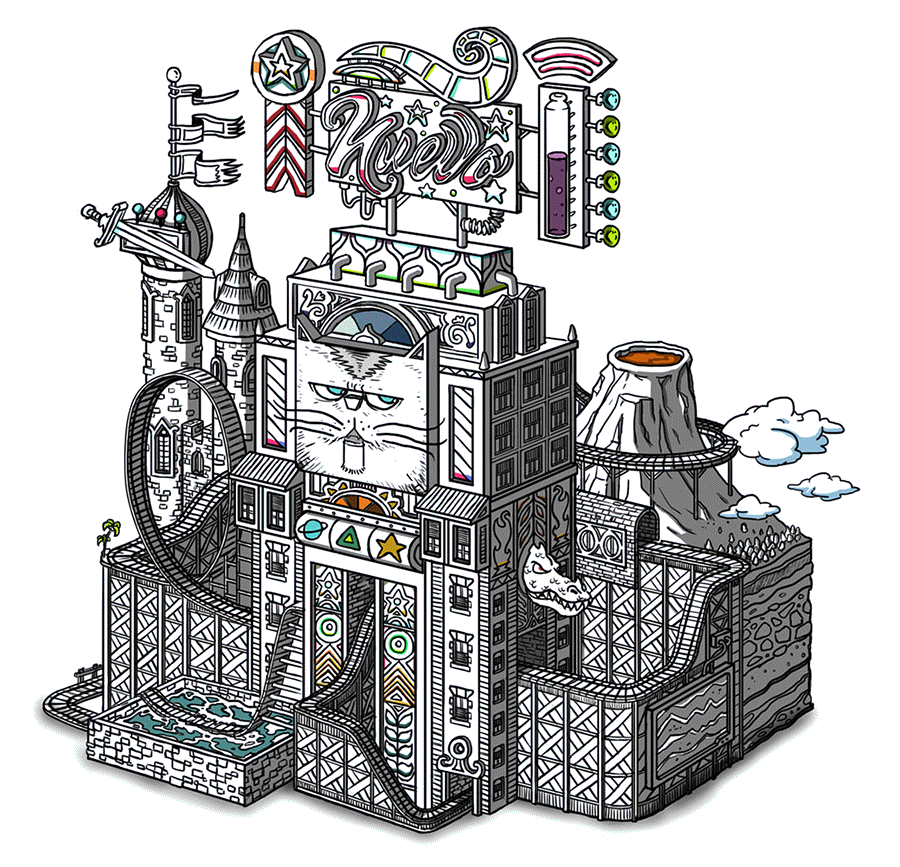 Six Years Ago I Decided Build My Own Personal Art Style. Now I'm The "visual Toy" Creator And Success Begin Arrived. The Point: Be Honest With Your Inner Child.