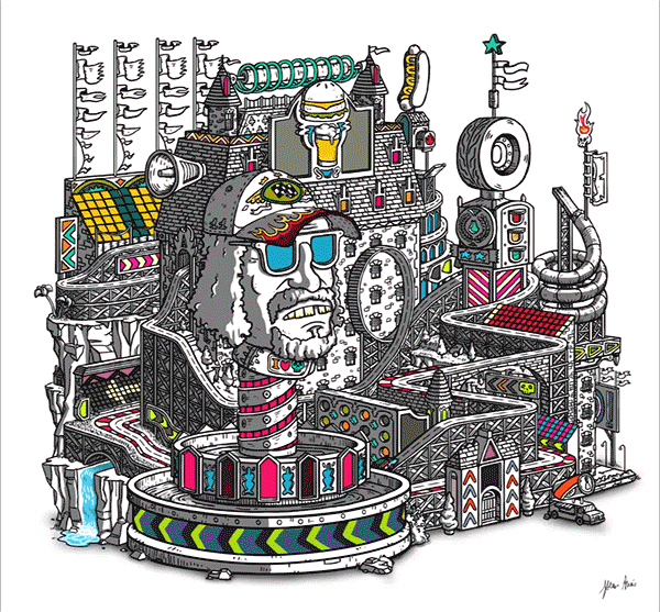 Six Years Ago I Decided Build My Own Personal Art Style. Now I'm The "visual Toy" Creator And Success Begin Arrived. The Point: Be Honest With Your Inner Child.