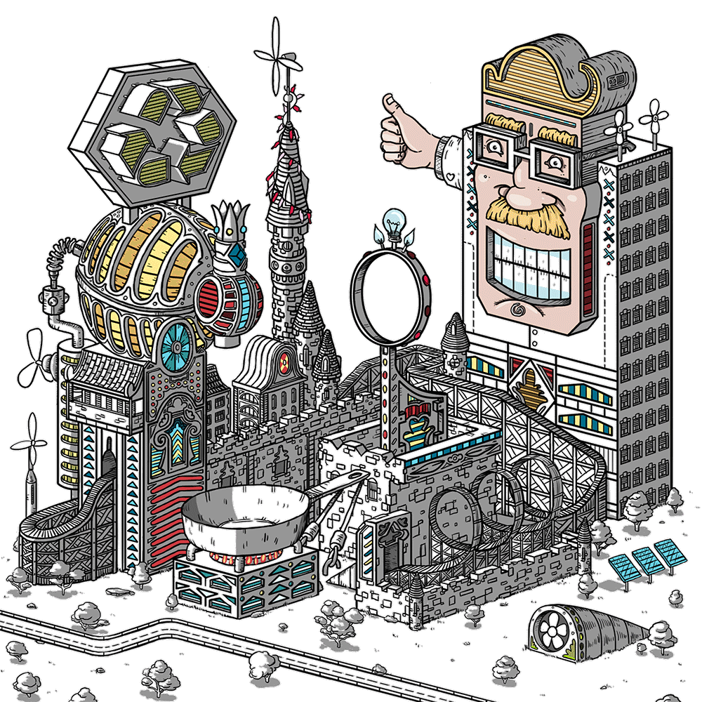 Six Years Ago I Decided Build My Own Personal Art Style. Now I'm The "visual Toy" Creator And Success Begin Arrived. The Point: Be Honest With Your Inner Child.