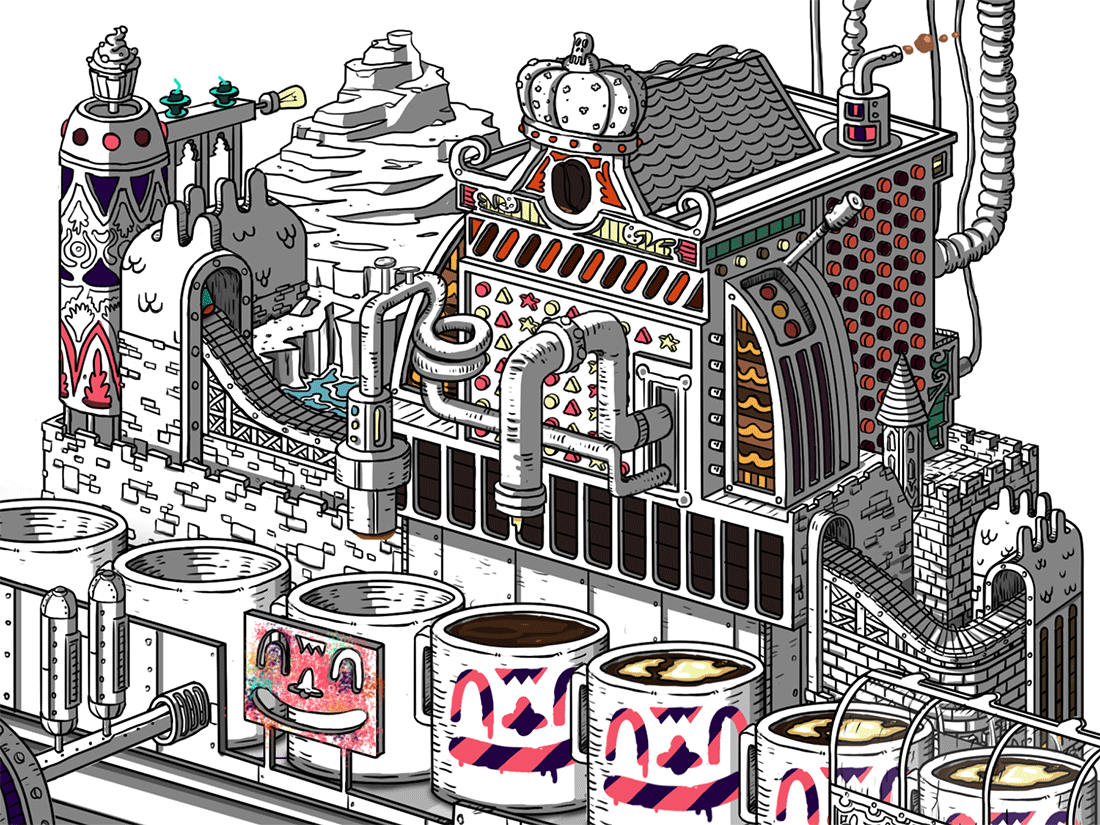 Six Years Ago I Decided Build My Own Personal Art Style. Now I'm The "visual Toy" Creator And Success Begin Arrived. The Point: Be Honest With Your Inner Child.