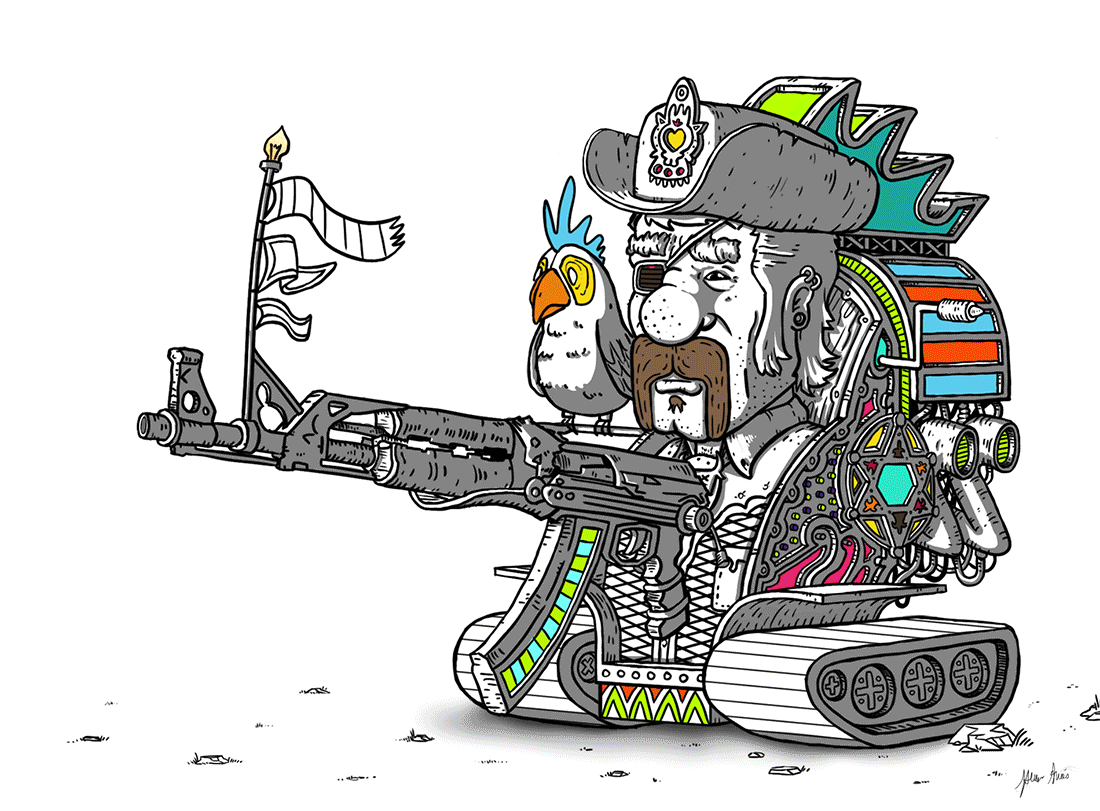 Six Years Ago I Decided Build My Own Personal Art Style. Now I'm The "visual Toy" Creator And Success Begin Arrived. The Point: Be Honest With Your Inner Child.