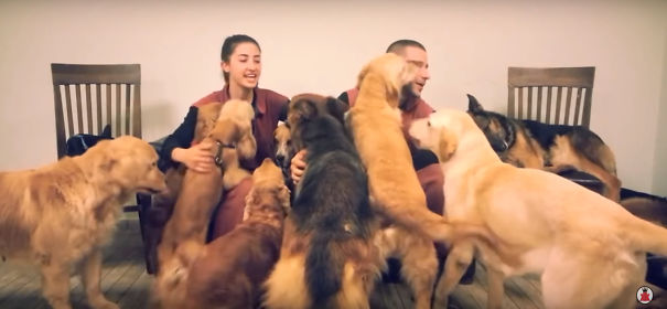 Me&my Beatiful Wife&female Members Of Our Pack