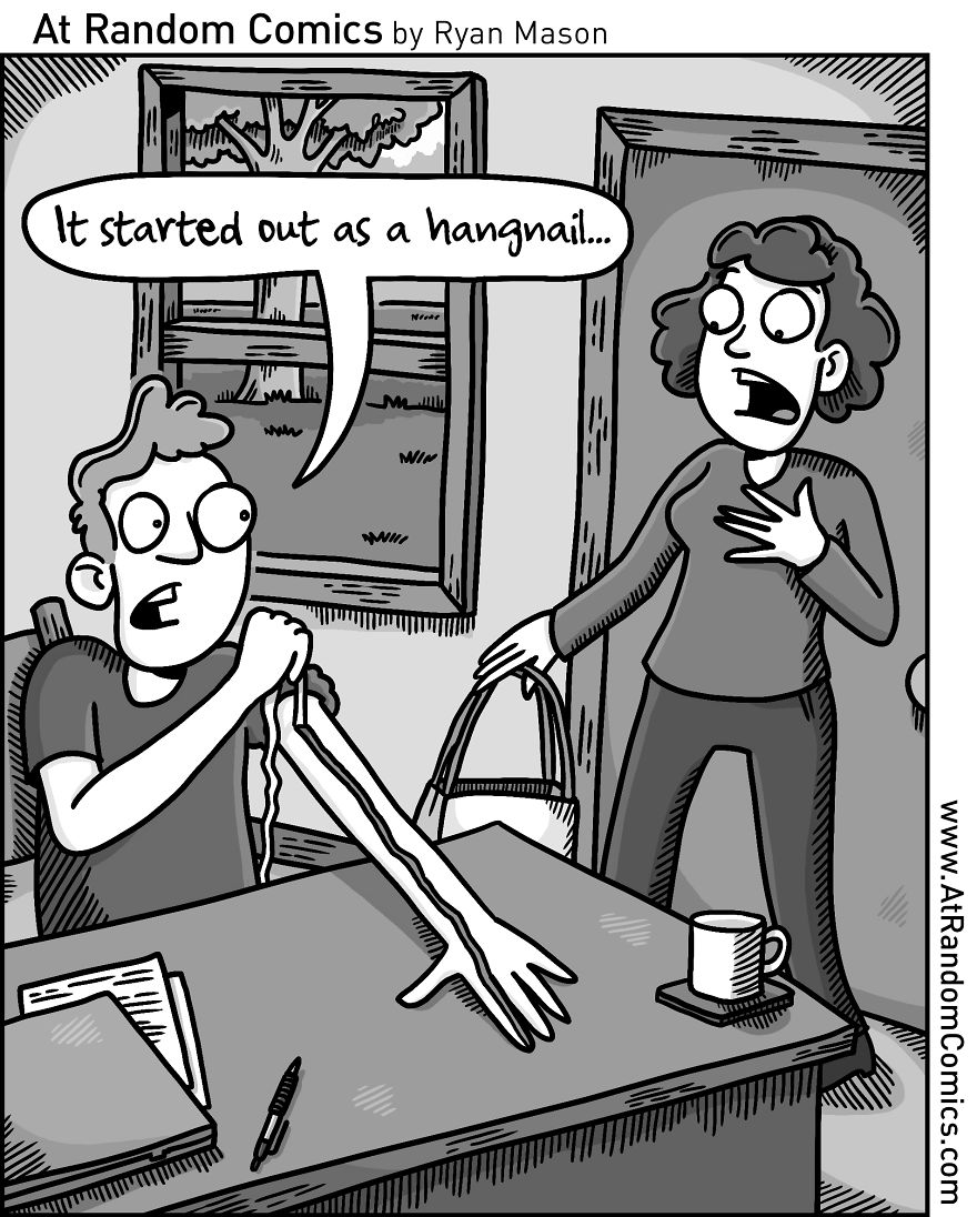 10+ Hilarious Comics From An Aspiring Cartoonist