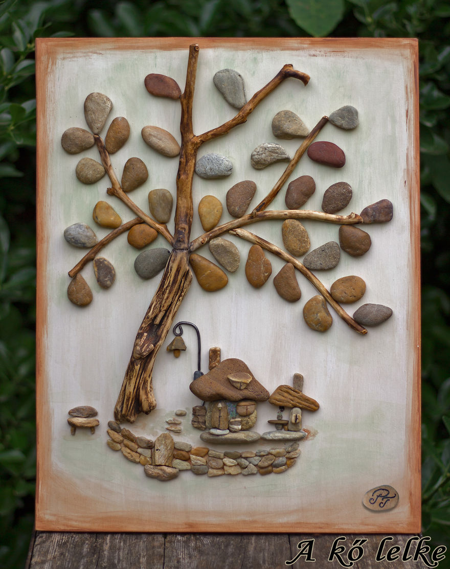 I Made These Pictures From Pebbles