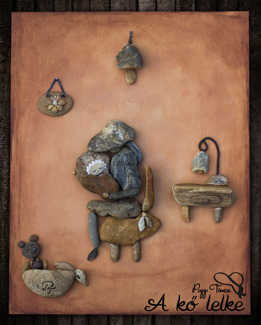 I Made These Pictures From Pebbles