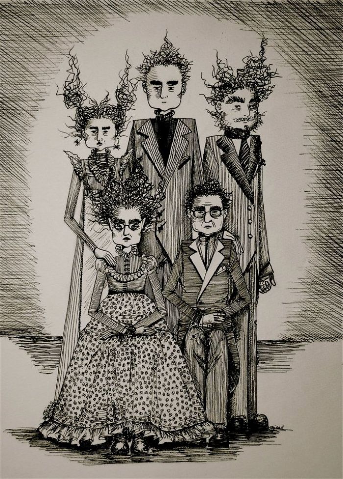 I Drew October Scenes To Cope With Insomnia