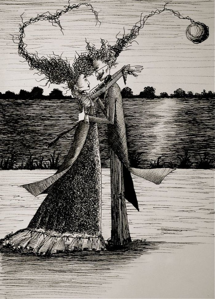 I Drew October Scenes To Cope With Insomnia I Drew October Scenes To Cope With Insomnia