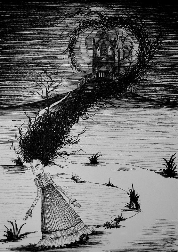 I Drew October Scenes To Cope With Insomnia I Drew October Scenes To Cope With Insomnia