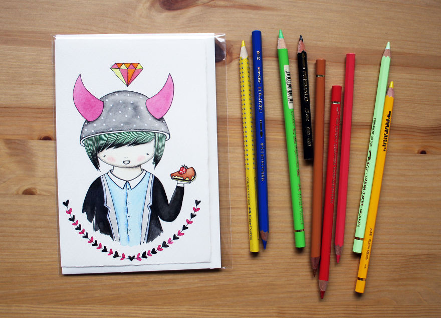 I Draw A New Card Every Morning And I Love It I Draw A New Card Every Morning And I Love It