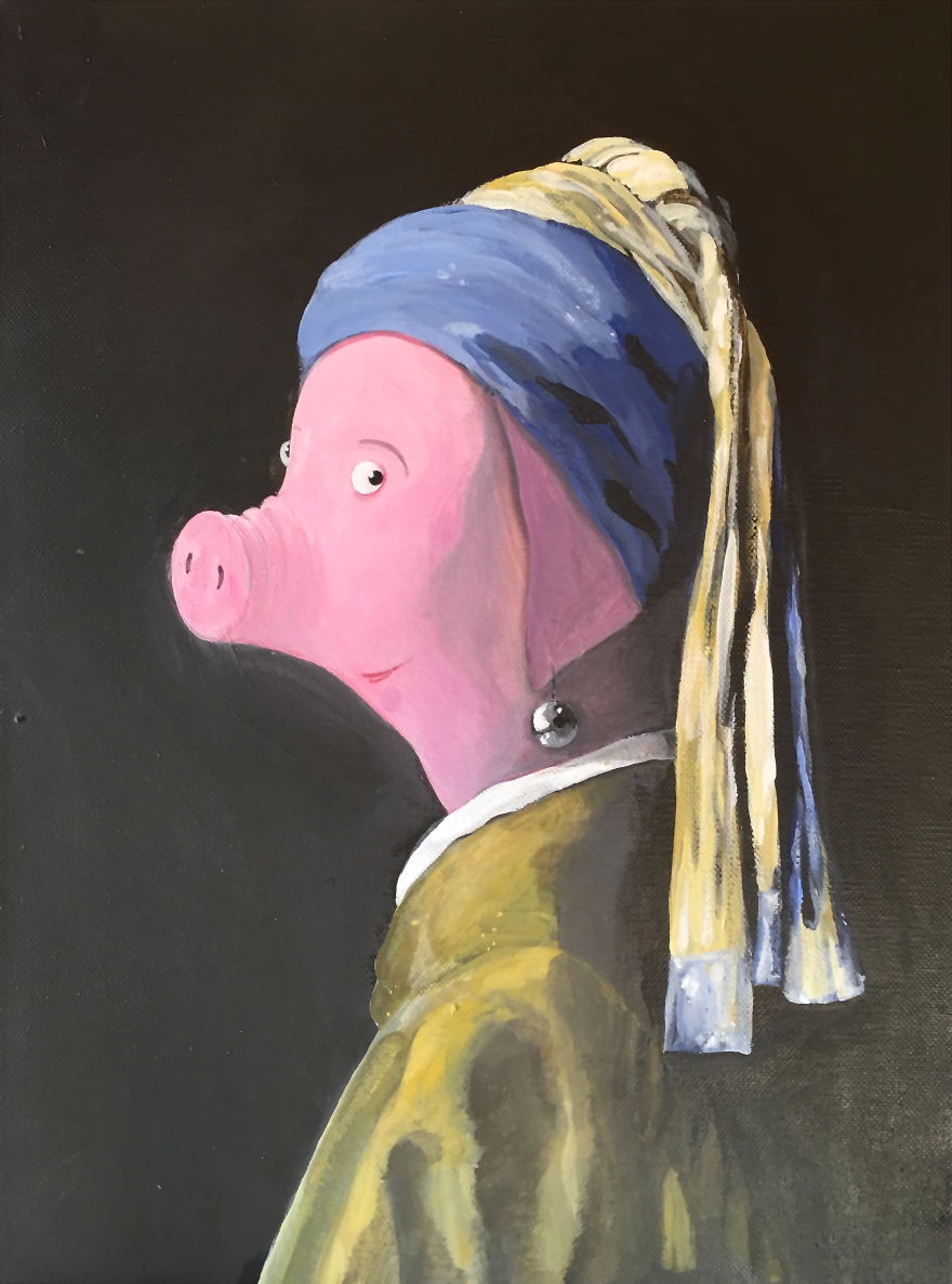 I Converted World Famous Masterpieces Into Children's Book Illustrations