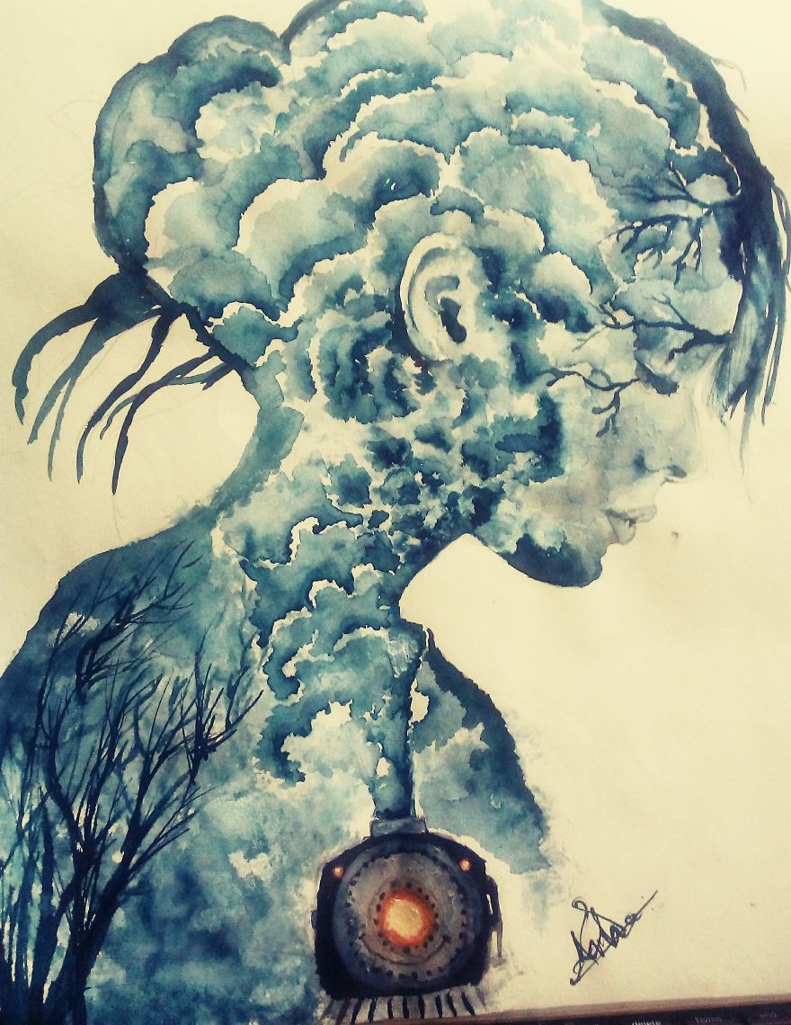 I Paint To Give Meanings To Words Through My Paintings