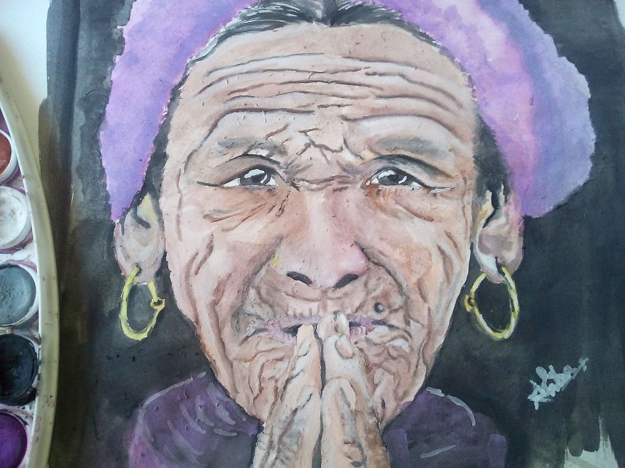 I Paint To Give Meanings To Words Through My Paintings