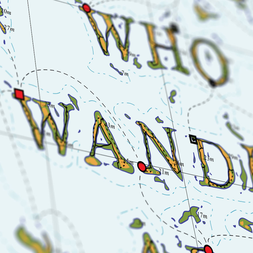 I Turn Famous Travel Quotes Into Maps