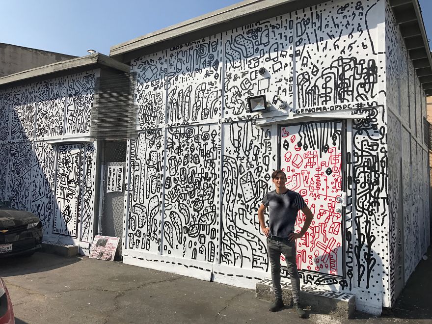 Nicola Montuschi Urban Design - Art / Los Angeles/ Hollywood Parking Lot