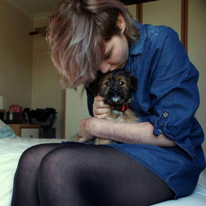 The Day Koti Came To Her Forever Home. In 6 Years She Has Rescued Me From Myself By Loving Me When I Couldn't. My Lifesaverl