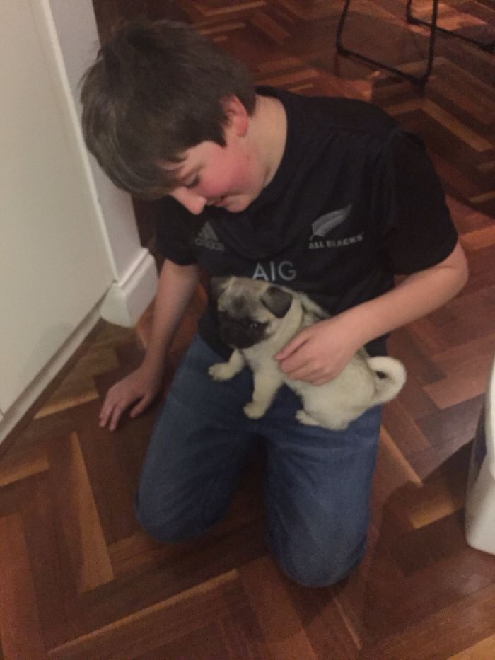 Ran Straight To Me! Been Best Friends Since...! (This Old Photo Was Hard To Find Sorry ;)