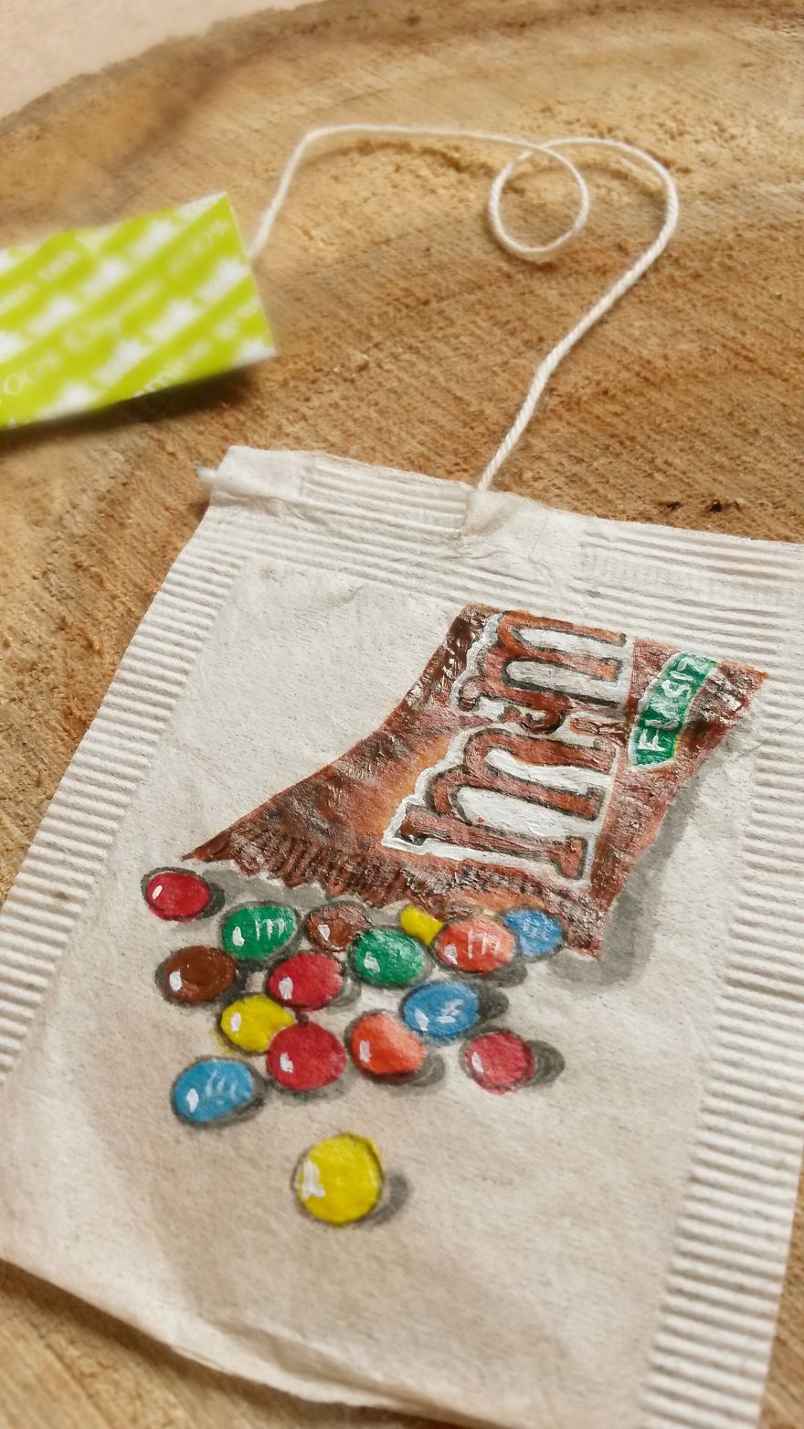 I Paint Intricate Scenes On Teabags I Paint Intricate Scenes On Teabags