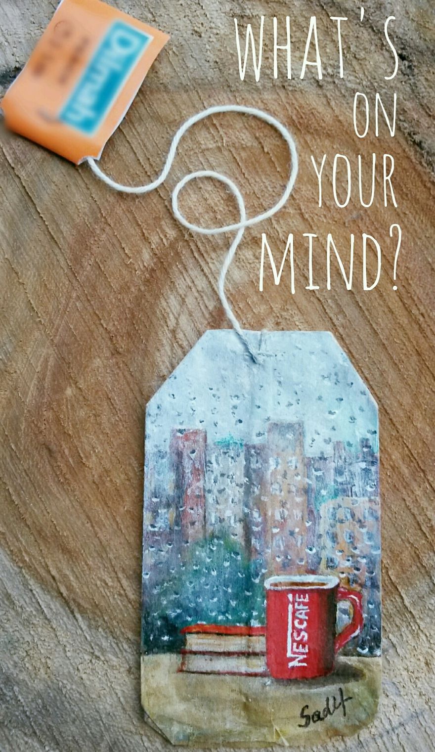 I Paint Intricate Scenes On Teabags