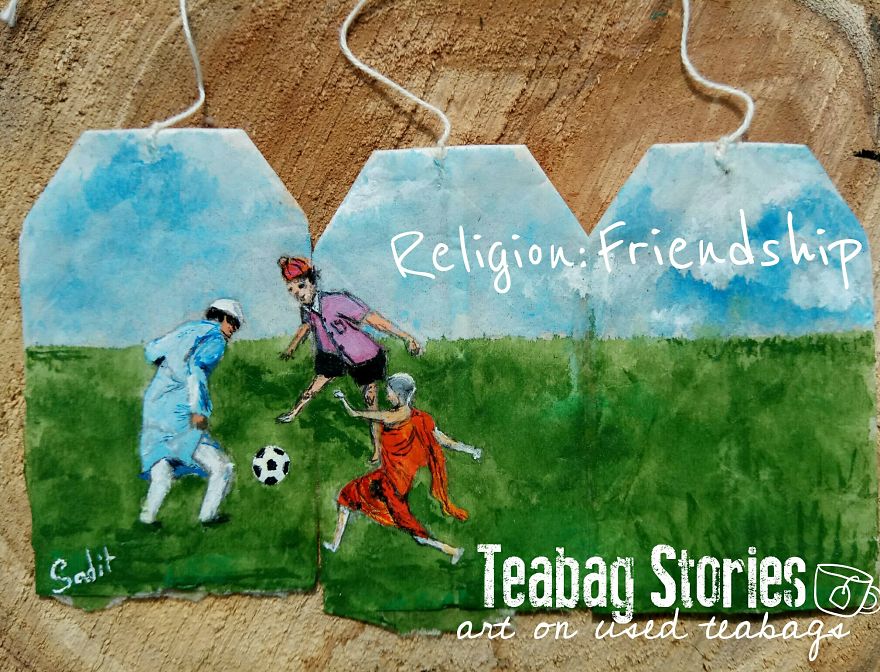 I Paint Intricate Scenes On Teabags