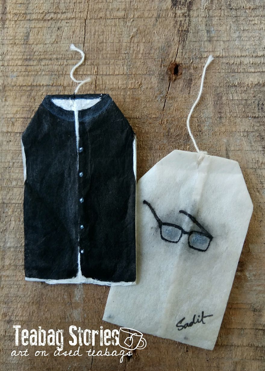 I Paint Intricate Scenes On Teabags