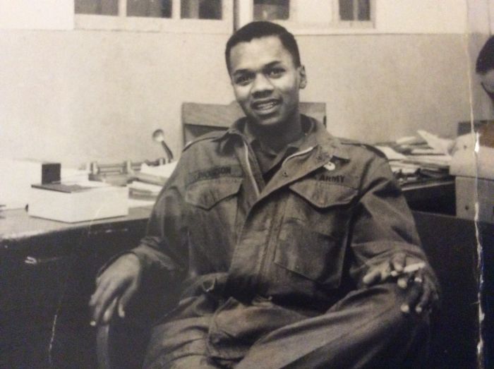 My Dad In 1966 Vietnam As A Lieutenant In The Army. One Of The Few Black Officers. He Passed Away On July 31, 2017. He's My Hero.