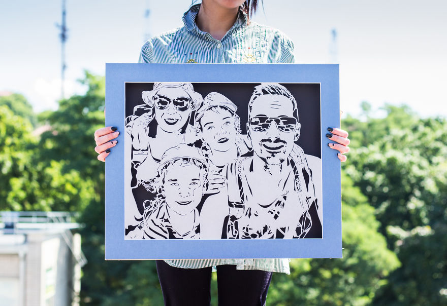 I Cut Them Faces And Put In Big 3d Frame I Cut Them Faces And Put In Big 3d Frame