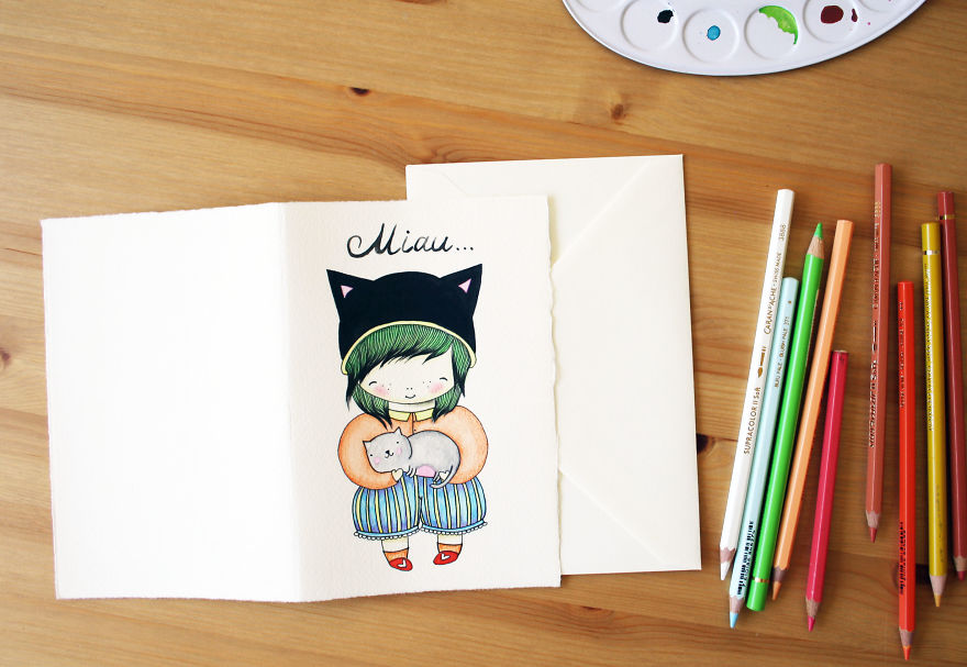 I Draw A New Card Every Morning And I Love It I Draw A New Card Every Morning And I Love It