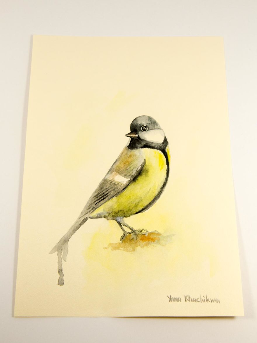 My First Watercolor Paintings