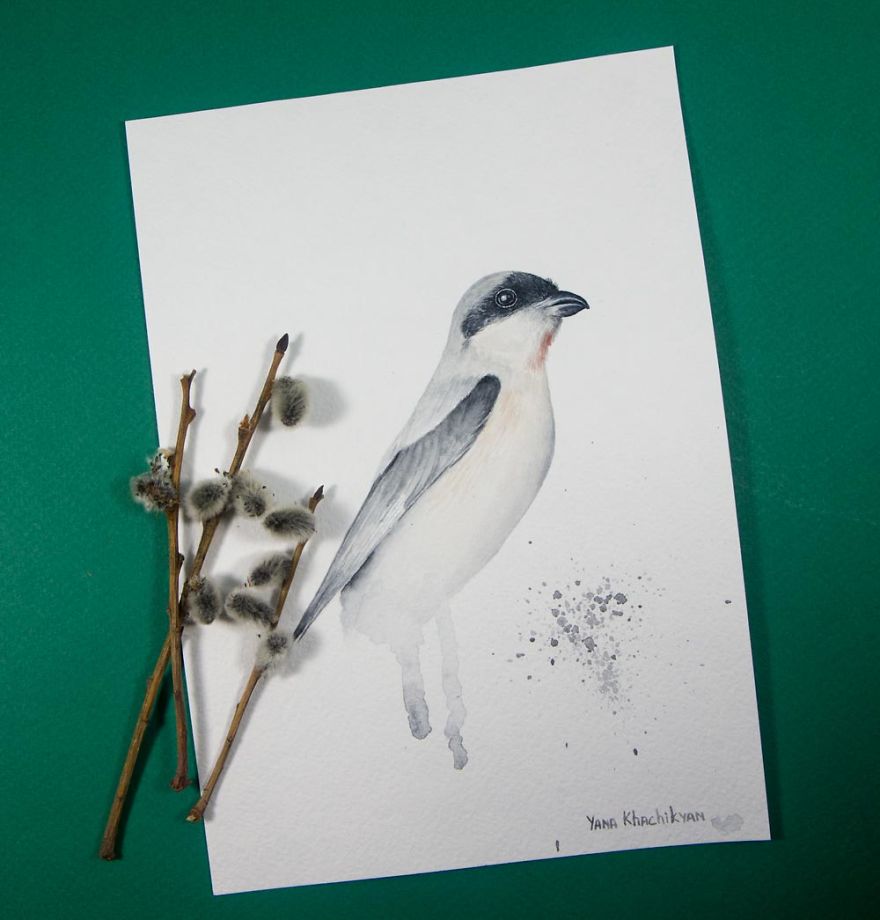 My First Watercolor Paintings