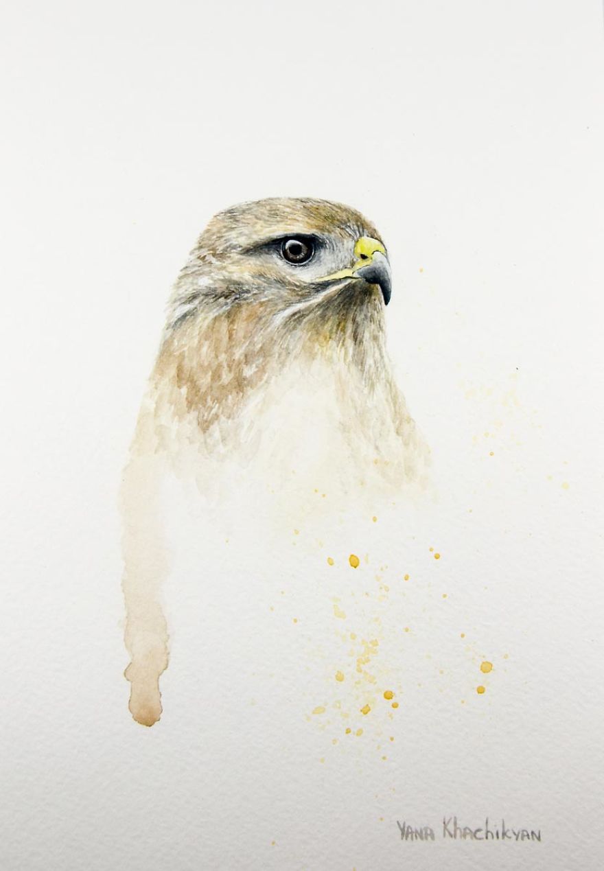 My First Watercolor Paintings