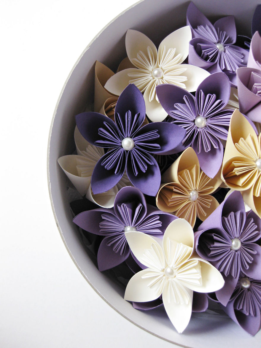 I've Folded 600 Pieces Of Paper For Wedding Flowers