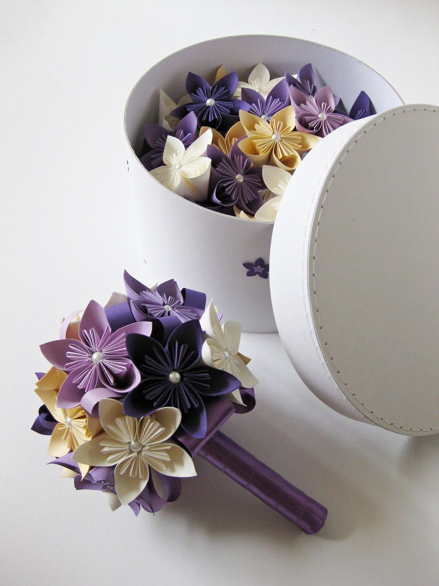 I've Folded 600 Pieces Of Paper For Wedding Flowers