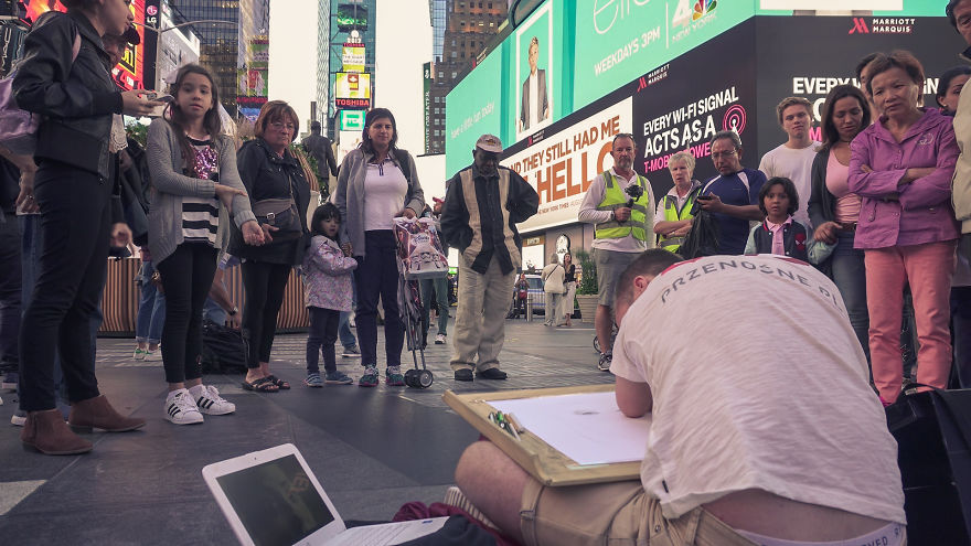 Incredible Artist On The Streets Of New York City! Incredible Artist On The Streets Of New York City!