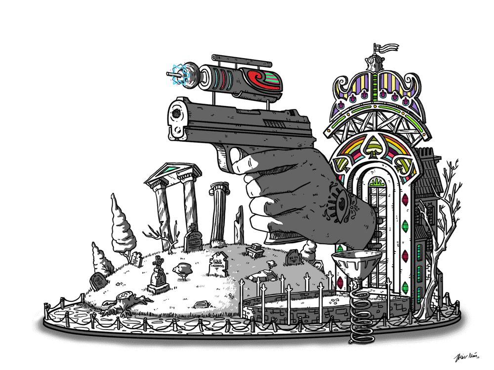 Six Years Ago I Decided Build My Own Personal Art Style. Now I'm The "visual Toy" Creator And Success Begin Arrived. The Point: Be Honest With Your Inner Child.