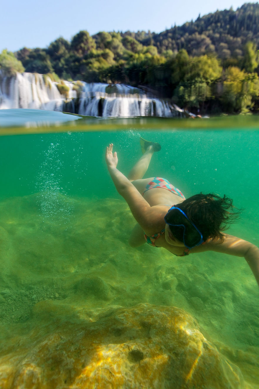 I Swam Across, Flew Over, Dived Into, And Hiked Along The Fabulous Rivers Of Croatia I Swam Across, Flew Over, Dived Into, And Hiked Along The Fabulous Rivers Of Croatia