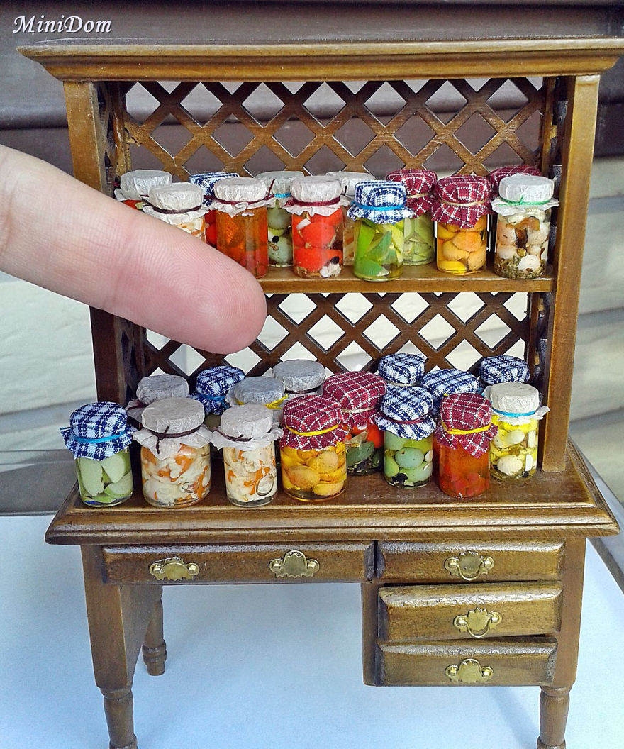 Miniature Doll Food That You Won’t Distinguish From The Real Ones