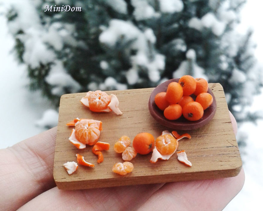 Miniature Doll Food That You Won’t Distinguish From The Real Ones