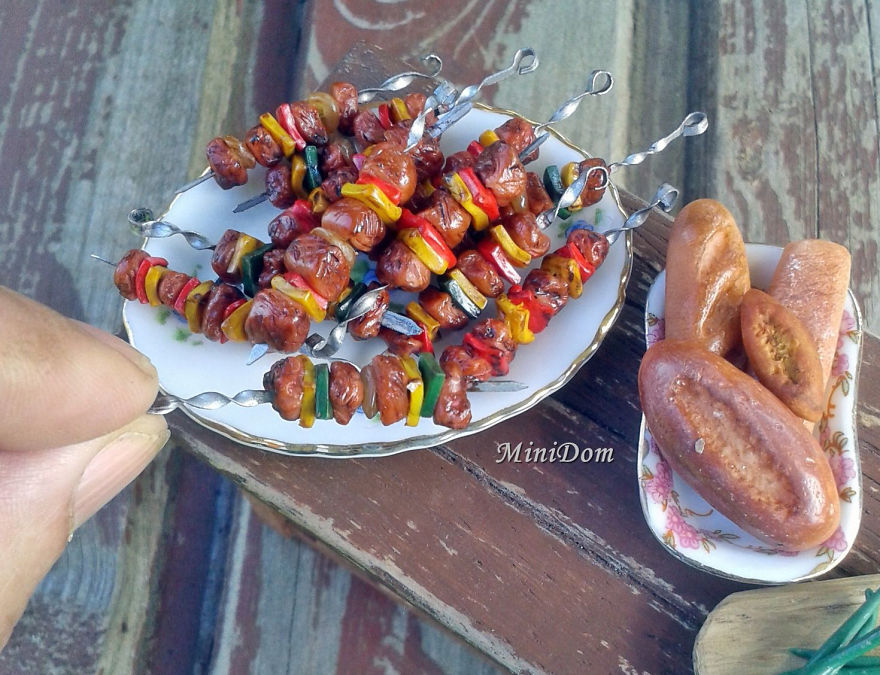 Miniature Doll Food That You Won’t Distinguish From The Real Ones