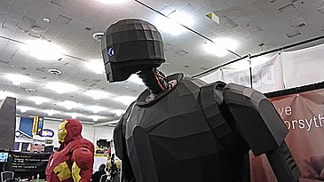 We Made A Moving, Life-Size Star Wars K-2so Robot From Paper We Made A Moving, Life-Size Star Wars K-2so Robot From Paper