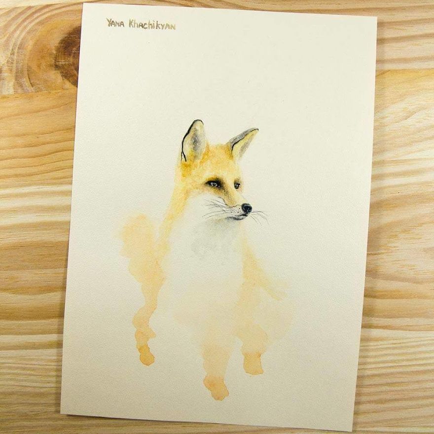 My First Watercolor Paintings