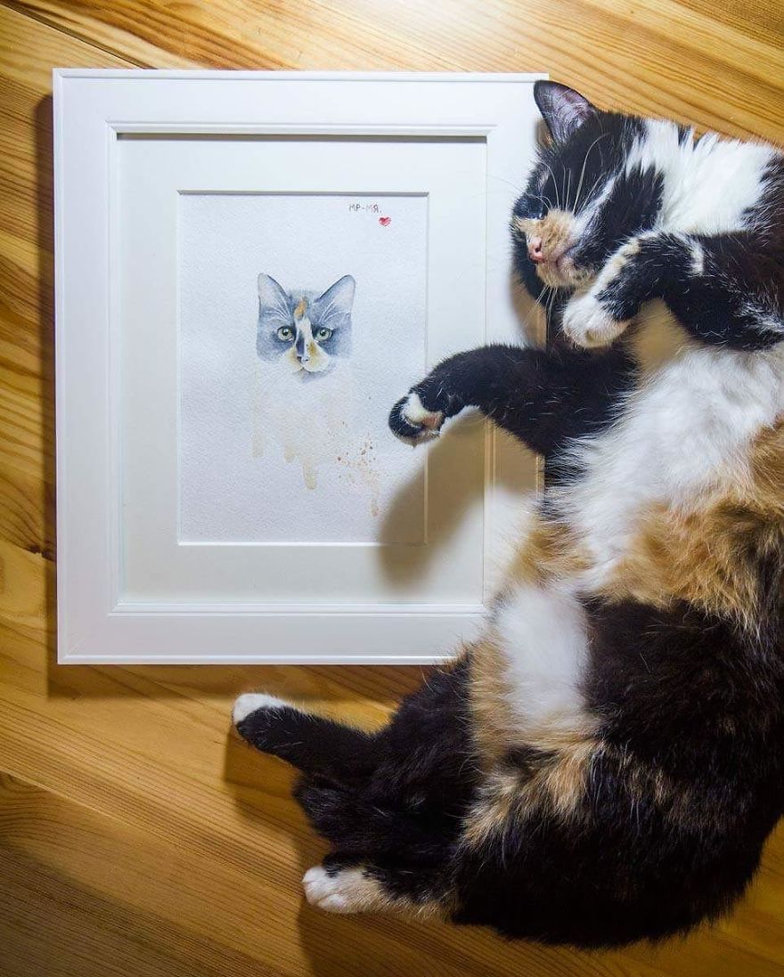 My First Watercolor Paintings