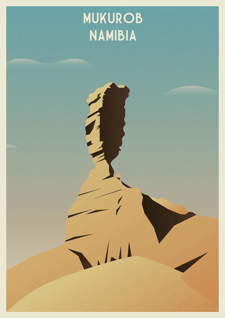 We Created Illustrations Of Destinations That No Longer Exist