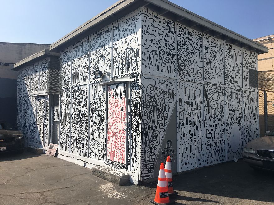 Nicola Montuschi Urban Design - Art / Los Angeles/ Hollywood Parking Lot Nicola Montuschi Urban Design - Art / Los Angeles/ Hollywood Parking Lot