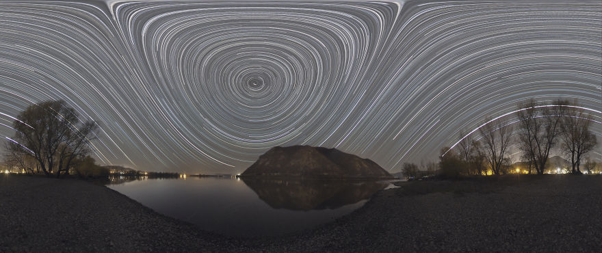 Nightscape 2nd Prize | A Night At The River, Hongry - György Soponyai / Pna